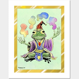 Brightcast Frog Alchemist Posters and Art